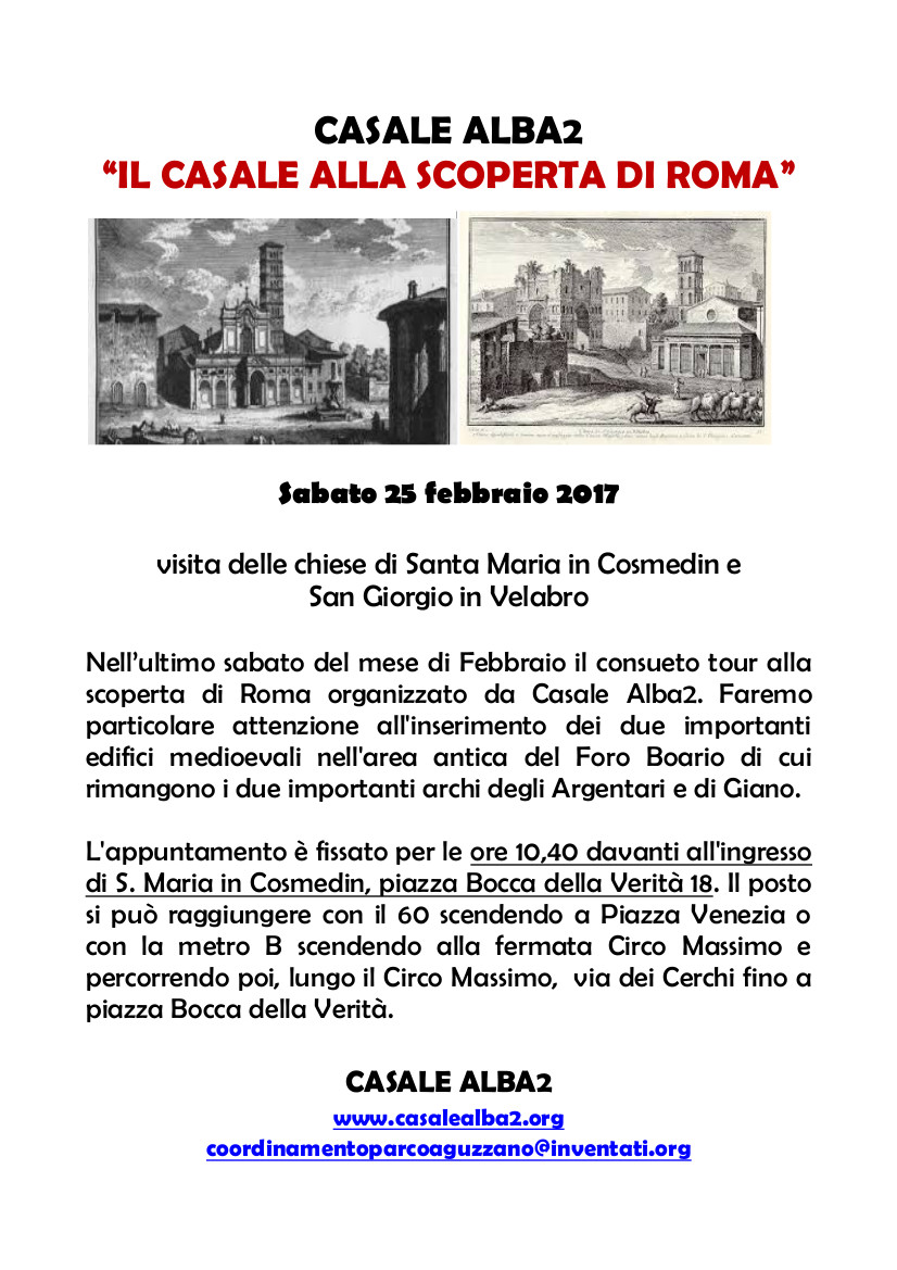 Casale alla scoperta di Roma